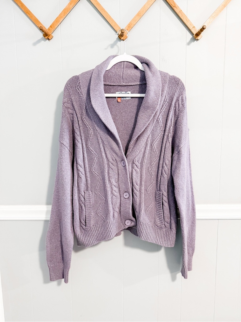 Anthropologie Pilcro Cable Knit Cardigan